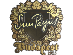 Sticker | SunPayus (Gold) | Budapest 2025