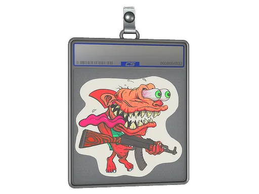 Sticker Slab | Red Shark Shooter