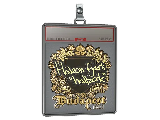 Sticker Slab | hallzerk (Gold) | Budapest 2025
