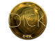Sticker | DickStacy (Gold) | Katowice 2019