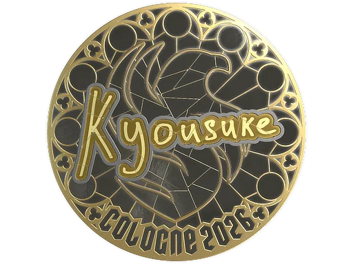 Sticker | kyousuke (Gold) | Cologne 2026