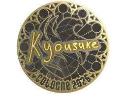 Sticker | kyousuke (Gold) | Cologne 2026