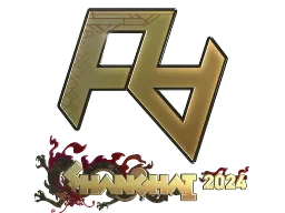 Sticker | Rare Atom (Gold) | Shanghai 2024