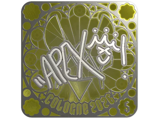 Sticker | apEX (Foil, Ranked) | Cologne 2026