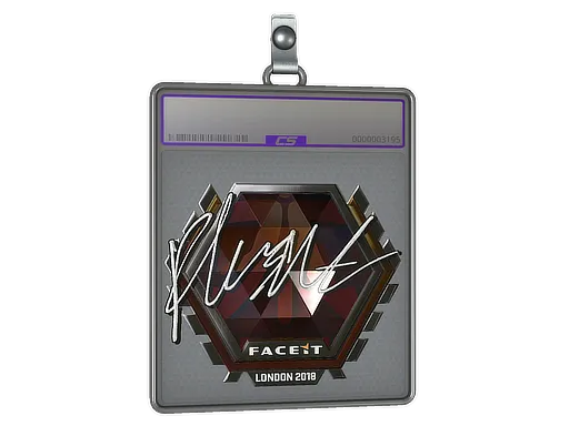 Sticker Slab | flusha (Foil) | London 2018