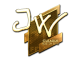 Sticker | JW (Gold) | Boston 2018