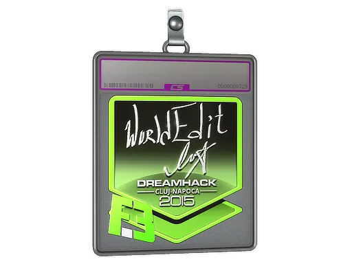 Sticker Slab | WorldEdit (Foil) | Cluj-Napoca 2015
