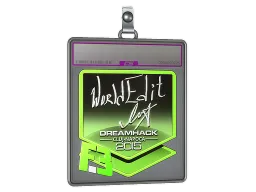 Sticker Slab | WorldEdit (Foil) | Cluj-Napoca 2015