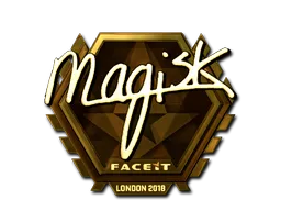 Sticker | Magisk (Gold) | London 2018