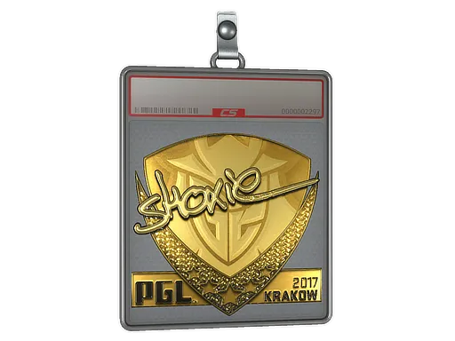 Sticker Slab | shox (Gold) | Krakow 2017