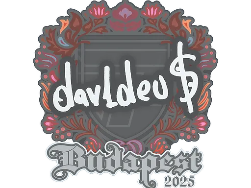 Sticker | dav1deuS | Budapest 2025