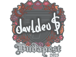 Sticker | dav1deuS | Budapest 2025