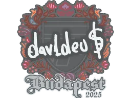 Sticker | dav1deuS | Budapest 2025