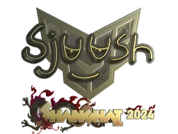Sticker | sjuush (Gold) | Shanghai 2024 CS2 skin