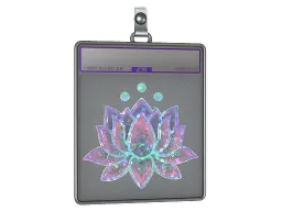 Sticker Slab | Lotus (Glitter)
