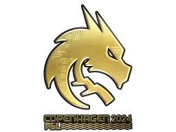 Sticker | Team Spirit (Gold) | Copenhagen 2024