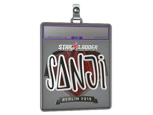 Sticker Slab | SANJI (Foil) | Berlin 2019