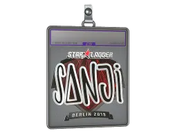 Sticker Slab | SANJI (Foil) | Berlin 2019