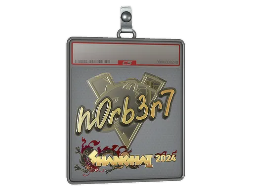 Sticker Slab | n0rb3r7 (Gold) | Shanghai 2024
