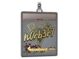 Sticker Slab | n0rb3r7 (Gold) | Shanghai 2024