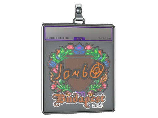 Sticker Slab | jambo (Embroidered) | Budapest 2025