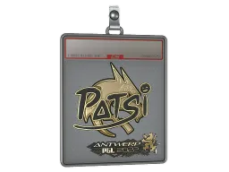 Sticker Slab | Patsi (Gold) | Antwerp 2022