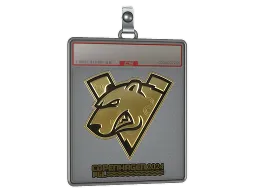Sticker Slab | Virtus.pro (Gold) | Copenhagen 2024