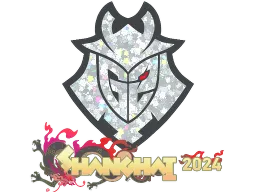 Sticker | G2 Esports (Glitter) | Shanghai 2024