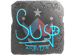 Sticker | susp (Foil) | Austin 2025