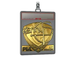 Sticker Slab | kennyS (Gold) | Krakow 2017
