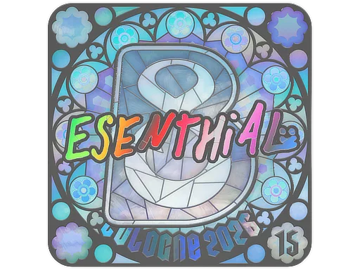 Sticker | esenthial (Holo, Ranked) | Cologne 2026