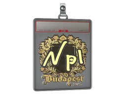 Sticker Slab | npl (Gold) | Budapest 2025