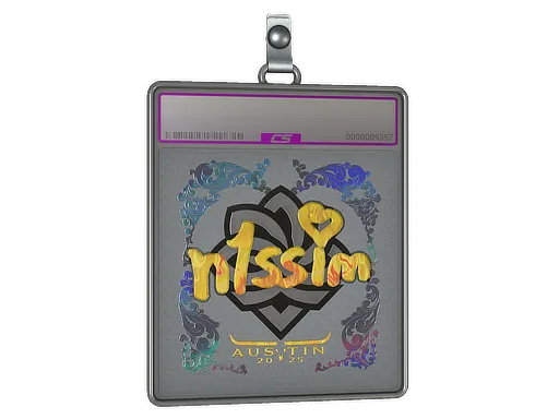Sticker Slab | n1ssim (Holo) | Austin 2025