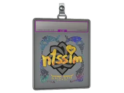 Sticker Slab | n1ssim (Holo) | Austin 2025