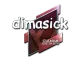 Sticker | dimasick | Boston 2018 CS2 skin