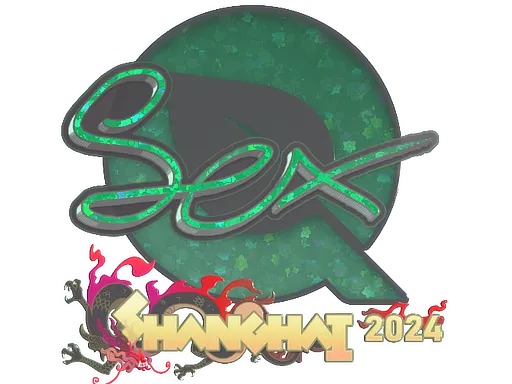 Sticker | dexter (Glitter) | Shanghai 2024