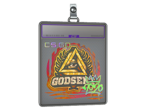 Sticker Slab | GODSENT (Holo) | 2020 RMR
