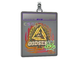 Sticker Slab | GODSENT (Holo) | 2020 RMR
