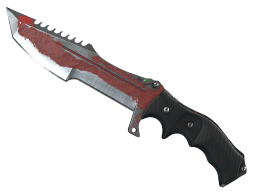 ★ Huntsman Knife | Crimson Web (Battle-Scarred)