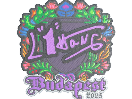 Sticker | L1haNg (Embroidered) | Budapest 2025