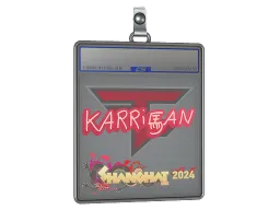 Sticker Slab | karrigan | Shanghai 2024
