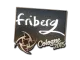 Sticker | friberg | Cologne 2015 CS2 skin