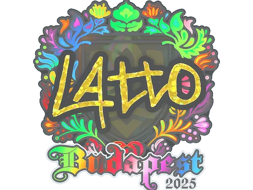 Sticker | latto (Holo) | Budapest 2025