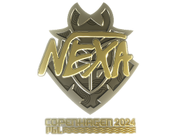 Sticker | nexa (Gold) | Copenhagen 2024