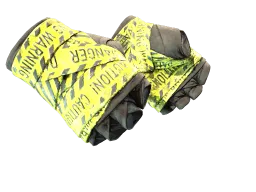 ★ Hand Wraps | CAUTION! (Battle-Scarred)