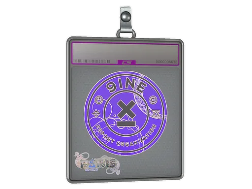 Sticker Slab | 9INE (Holo) | Paris 2023