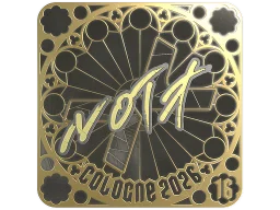 Sticker | nota (Gold, Ranked) | Cologne 2026