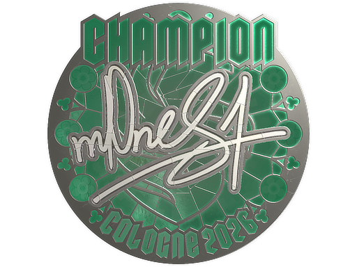 Sticker | m0NESY (Foil, Champion) | Cologne 2026