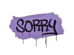 Sealed Graffiti | Sorry CS2 skin
