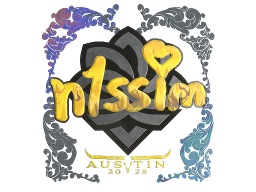 Sticker | n1ssim (Holo) | Austin 2025
